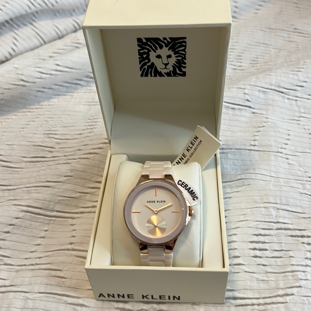 Anne Klein Ceramic watch